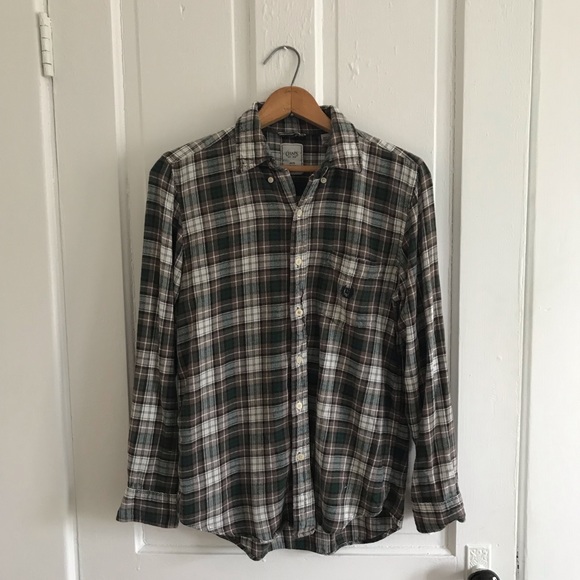 Vintage Flannel Button-Down Shirt - Picture 1 of 3